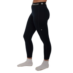 NorthWool Women's Merino Wool Thermal Leggings (Navy) NorthWool Women's Merino Wool Thermal Leggings (Navy)