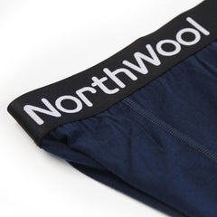 NorthWool Women's Merino Wool Thermal Leggings (Navy) NorthWool Women's Merino Wool Thermal Leggings (Navy)