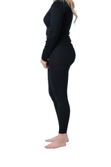 Women's 100% Merino Wool Long Underwear Base Layer Leggings 190 GSM - Midweight Women's 100% Merino Wool Long Underwear Base Layer Leggings 190 GSM - Midweight
