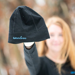 Woolove Bonnet unisexe 100 % laine mérinos respirant chaud léger Woolove Bonnet unisexe 100 % laine mérinos respirant chaud léger