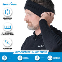 Unisex Neck Gaiter - Reversible Two-Tone Unisex Neck Gaiter - Reversible Two-Tone