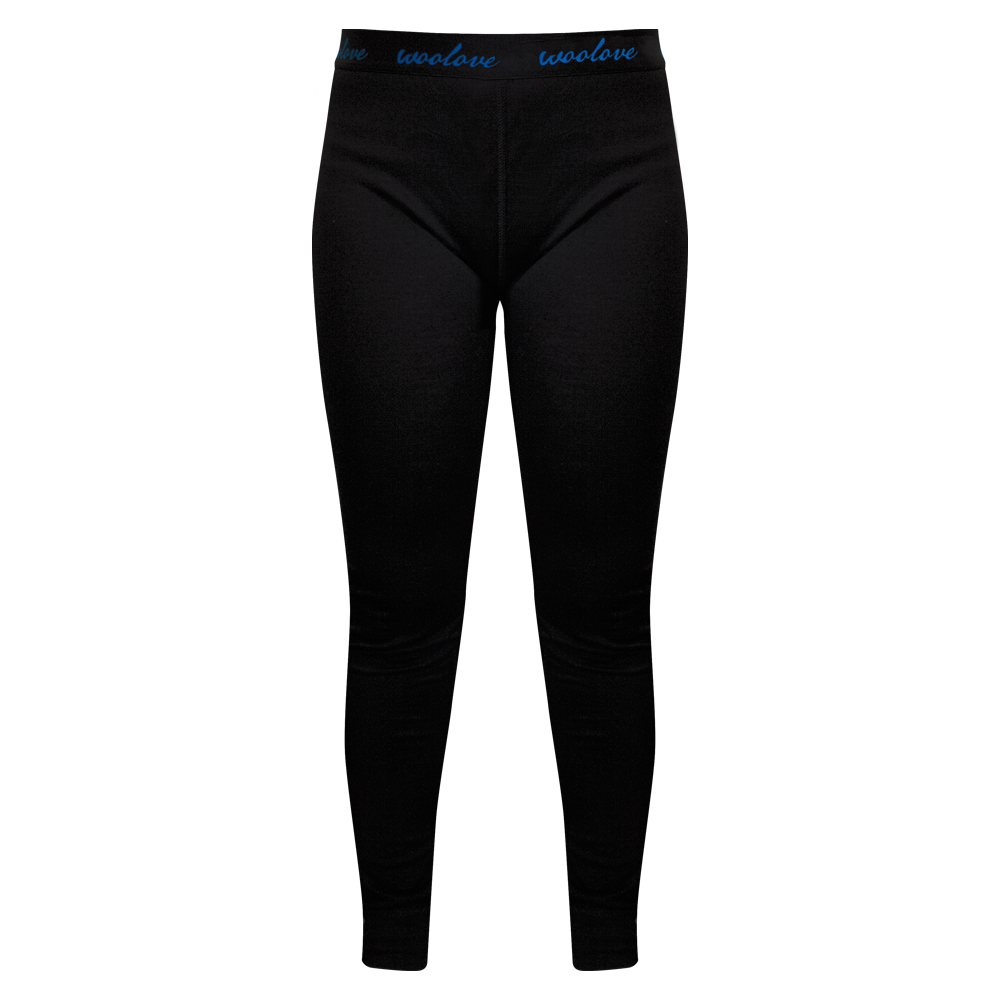 Women's 100% Merino Wool Long Underwear Base Layer Leggings 190 GSM - Woolove Apparel