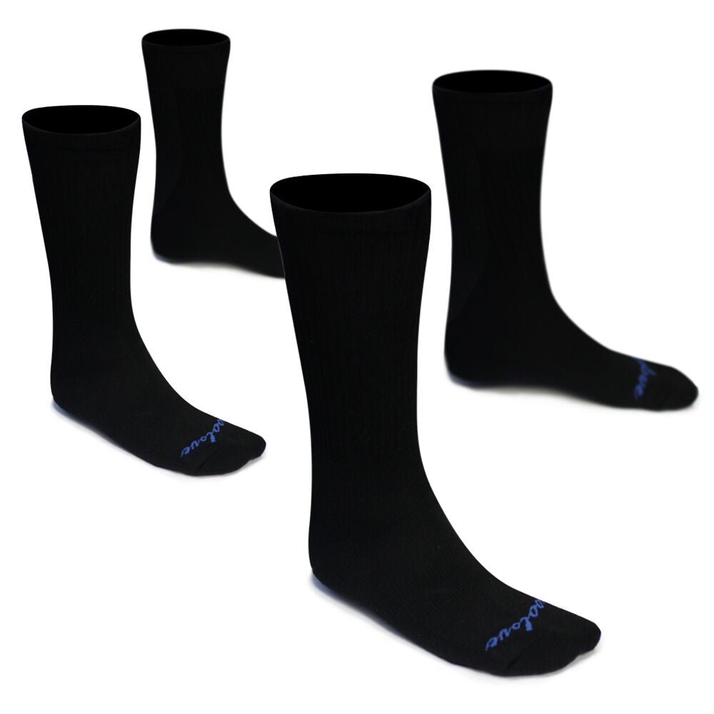 thumbnail image 2 of Woolove Merino Wool Baselayer Socks (2-Pack) - 80% Merino, Moisture-Wicking, Odor Resistant For Hiking, Skiing & Daily Wear 2 of 11