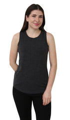 Women's Merino Wool Tank Top with Crew Neck - Woolove Apparel Women's Merino Wool Tank Top with Crew Neck - Woolove Apparel