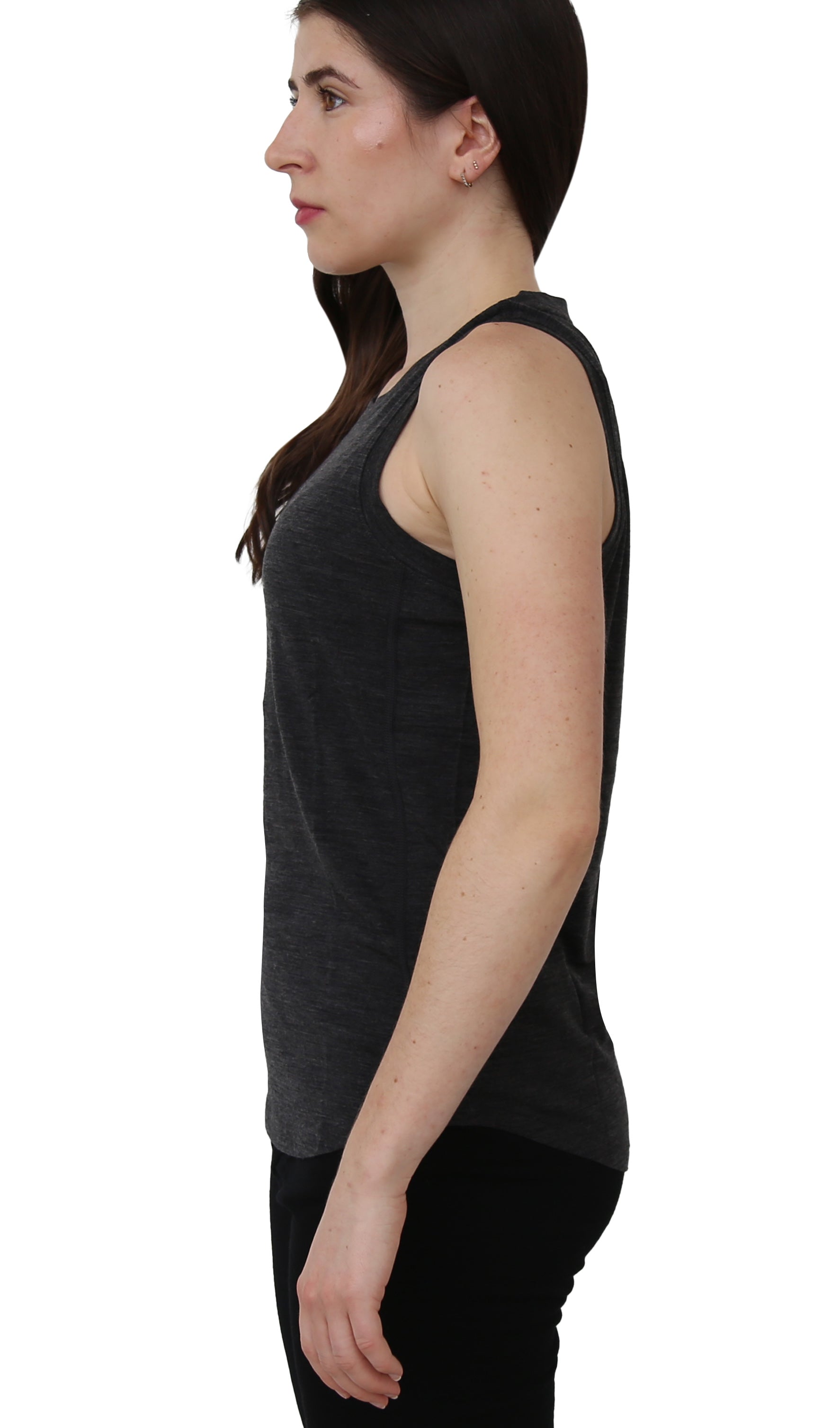 Women's Merino Wool Tank Top with Crew Neck - Woolove Apparel Women's Merino Wool Tank Top with Crew Neck - Woolove Apparel
