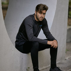 Men's 100% Merino Wool Long Sleeve Crew Neck Shirt 190g - Woolove Apparel Men's 100% Merino Wool Long Sleeve Crew Neck Shirt 190g - Woolove Apparel