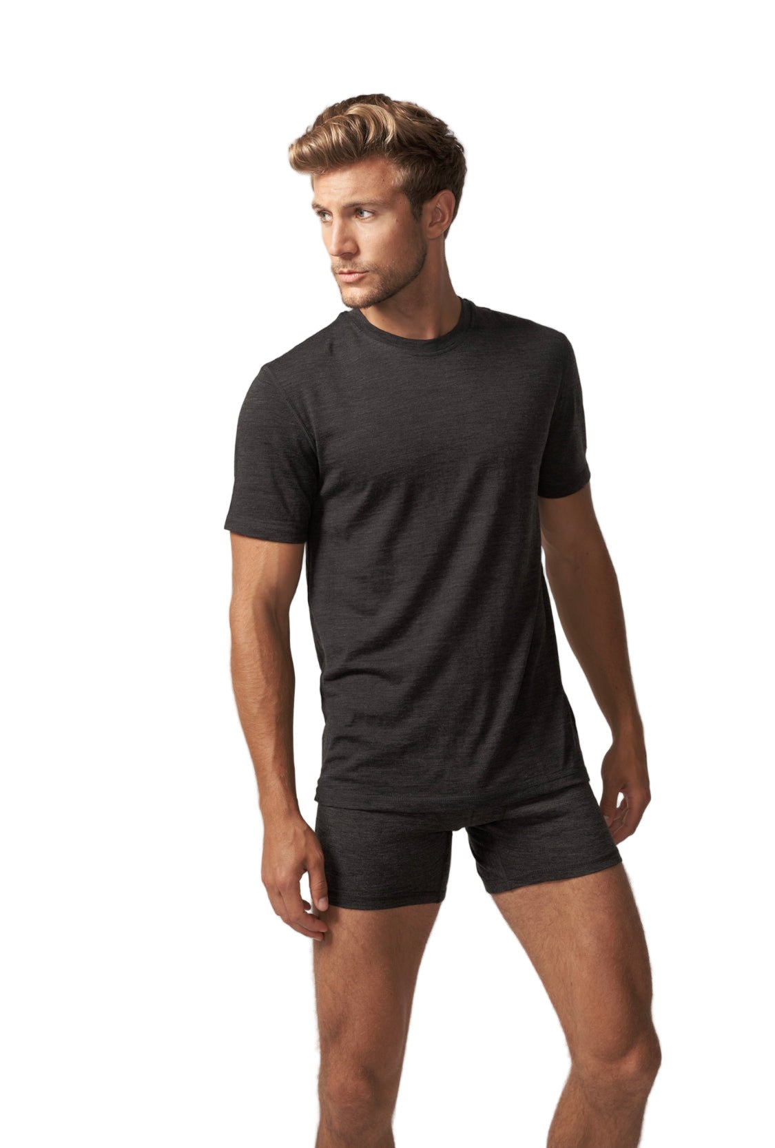 Men's 100% Merino Wool Short Sleeve T-Shirt 180g - Woolove Apparel Men's 100% Merino Wool Short Sleeve T-Shirt 180g - Woolove Apparel
