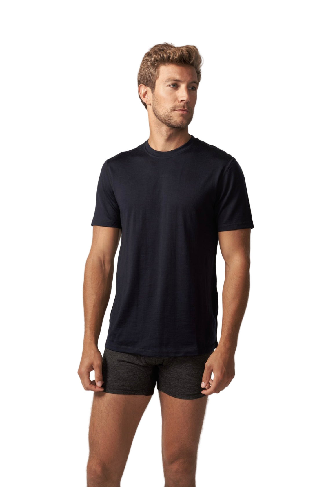 Men's 100% Merino Wool Short Sleeve T-Shirt 180g - Woolove Apparel Men's 100% Merino Wool Short Sleeve T-Shirt 180g - Woolove Apparel