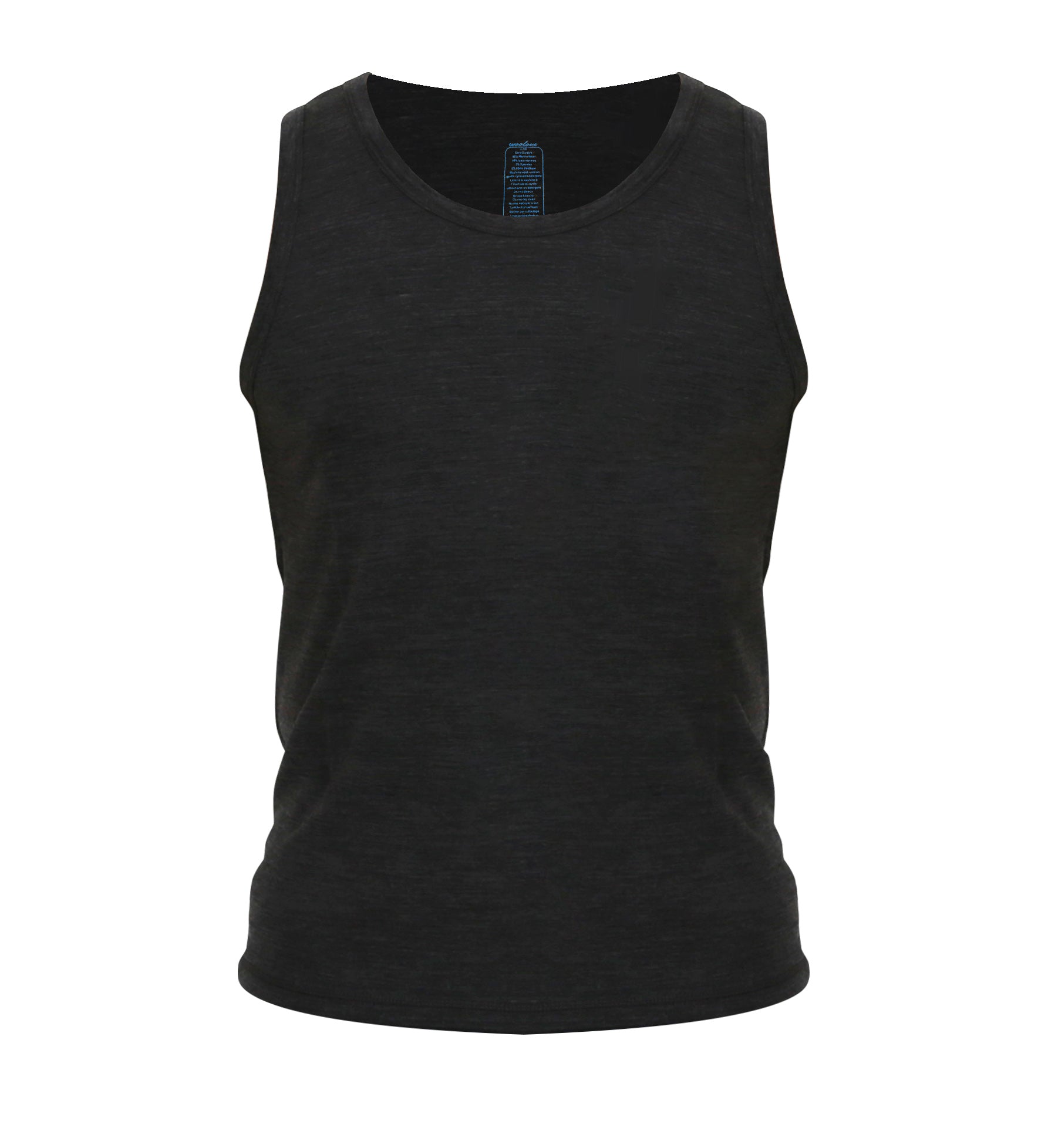 Men's Merino Wool Tank Top with Crew Neck - Woolove Apparel Men's Merino Wool Tank Top with Crew Neck - Woolove Apparel