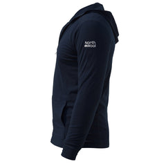 NorthWool Men's Merino Wool 1/4 Zip Midlayer Hoodie with Pouch and Pocket 260g - Woolove Apparel NorthWool Men's Merino Wool 1/4 Zip Midlayer Hoodie with Pouch and Pocket 260g - Woolove Apparel