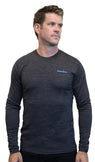 Men's Merino Wool Long Sleeve Crew Neck — Midweight