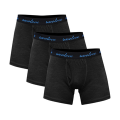 Men's 100% Merino Wool Boxer Brief Underwear - Woolove Apparel