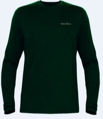 Men's Merino Wool Long Sleeve Crew Neck — Midweight