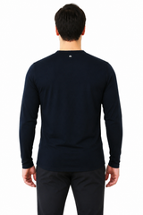 NorthWool Men's Merino Blend Henley — Heavyweight