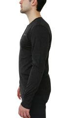 Men's 100% Merino Wool Long Sleeve Henley 190g - Woolove Apparel