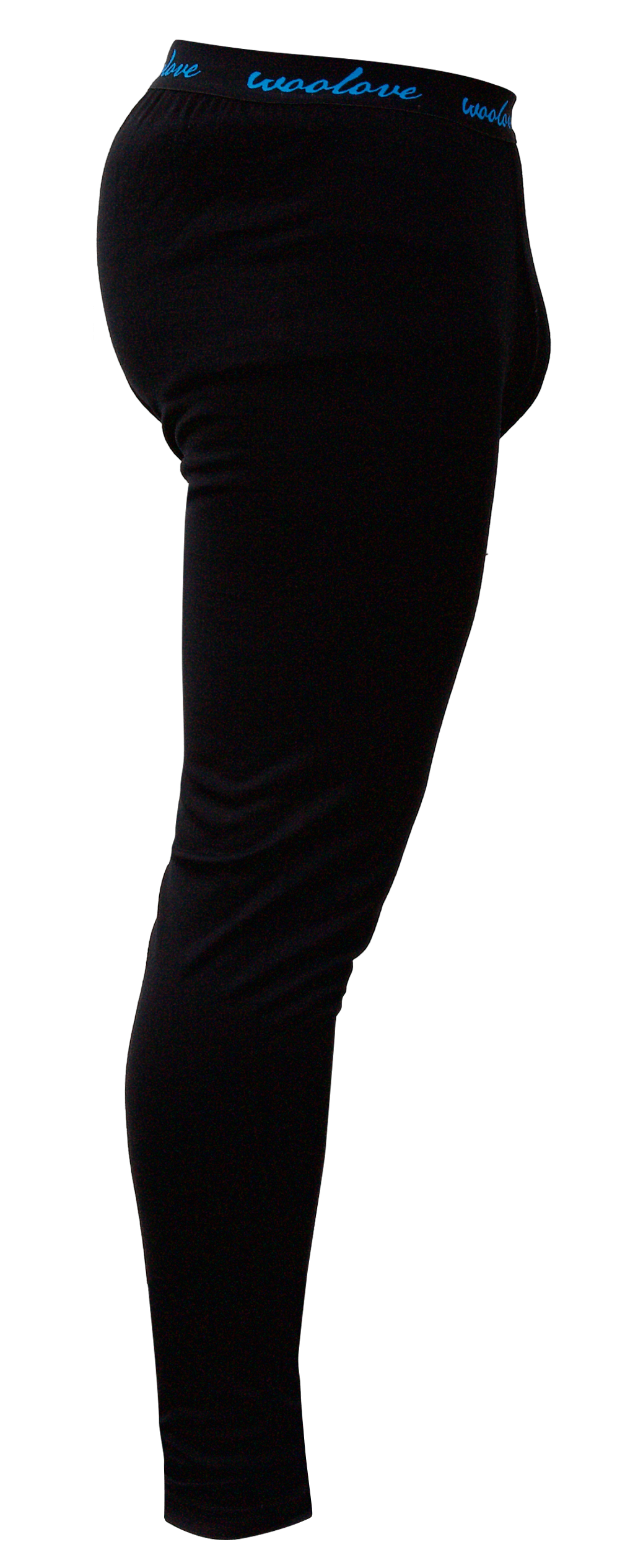 Black Merino Wool Pants - Heavyweight Base Layer | Bottom | Underwear |  Thermal