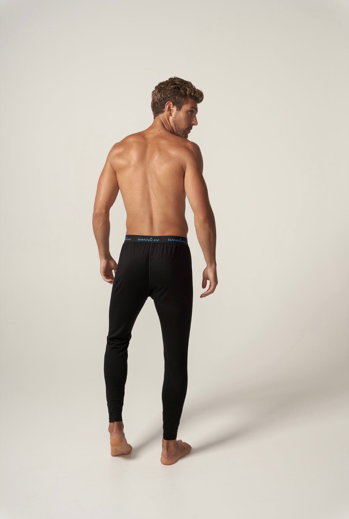 Men's 100% Merino Wool Long Underwear Base Layer Leggings - Woolove Apparel