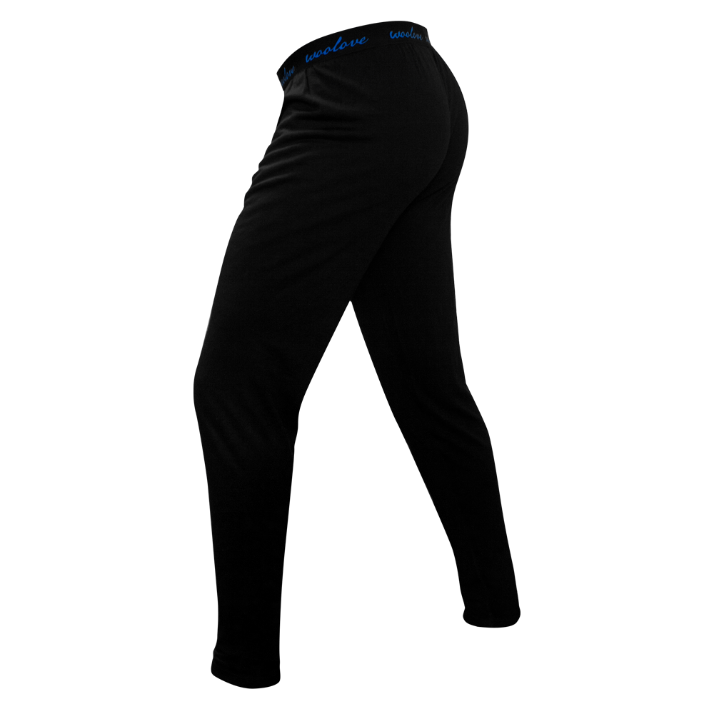 Men's 100% Merino Wool Long Underwear Base Layer Leggings - Woolove Apparel