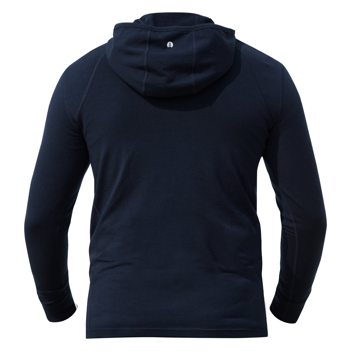 NorthWool Men's Merino Wool 1/4 Zip Midlayer Hoodie with Pouch and Pocket 260g - Woolove Apparel