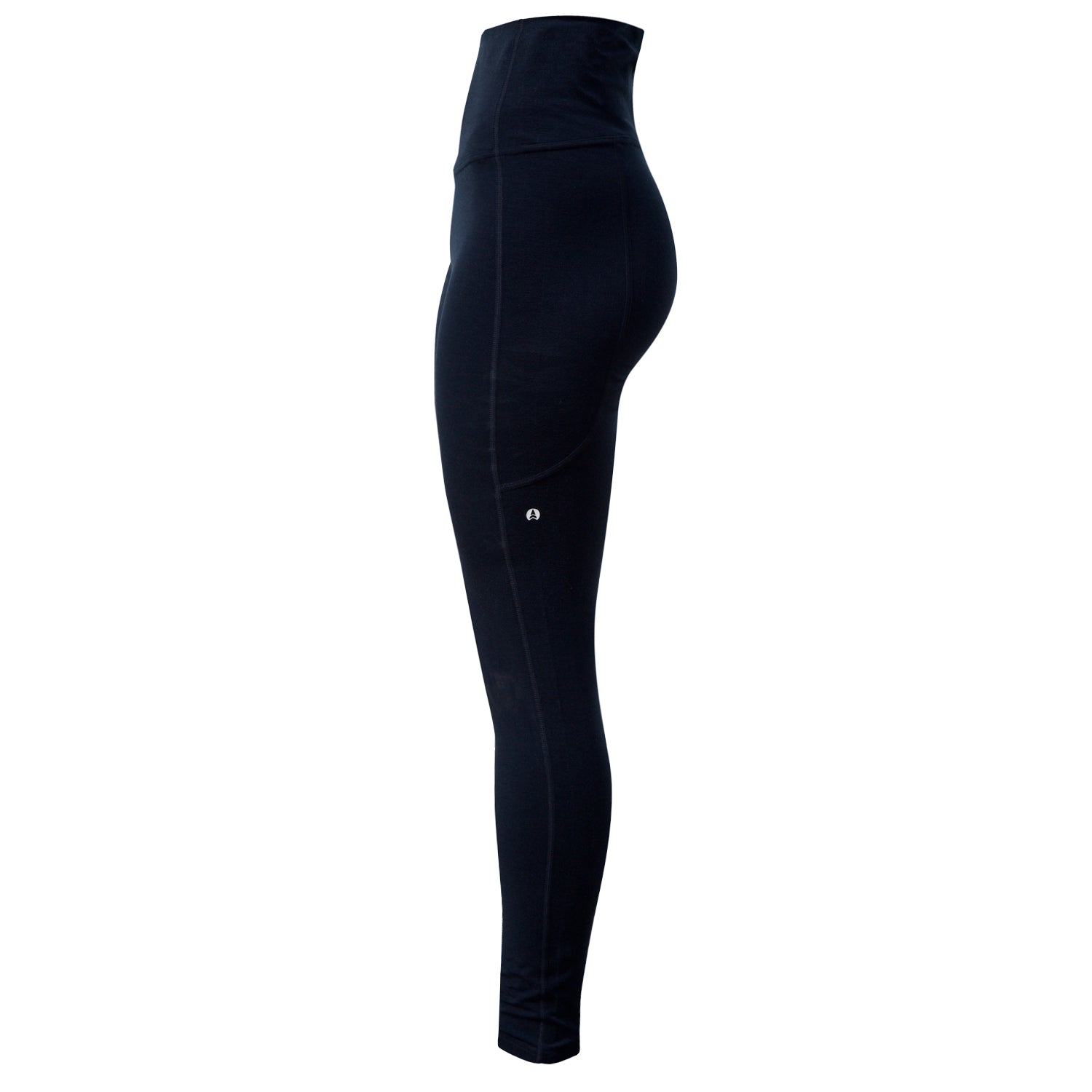 Women's Merino Base Long Pants - Black
